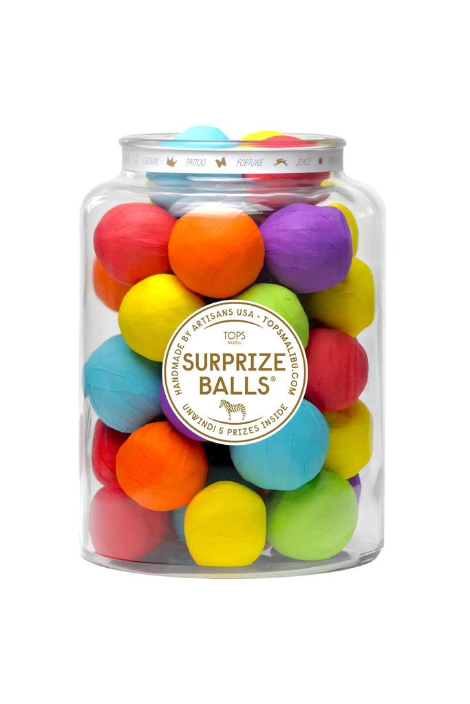 Multi colored surpise balls