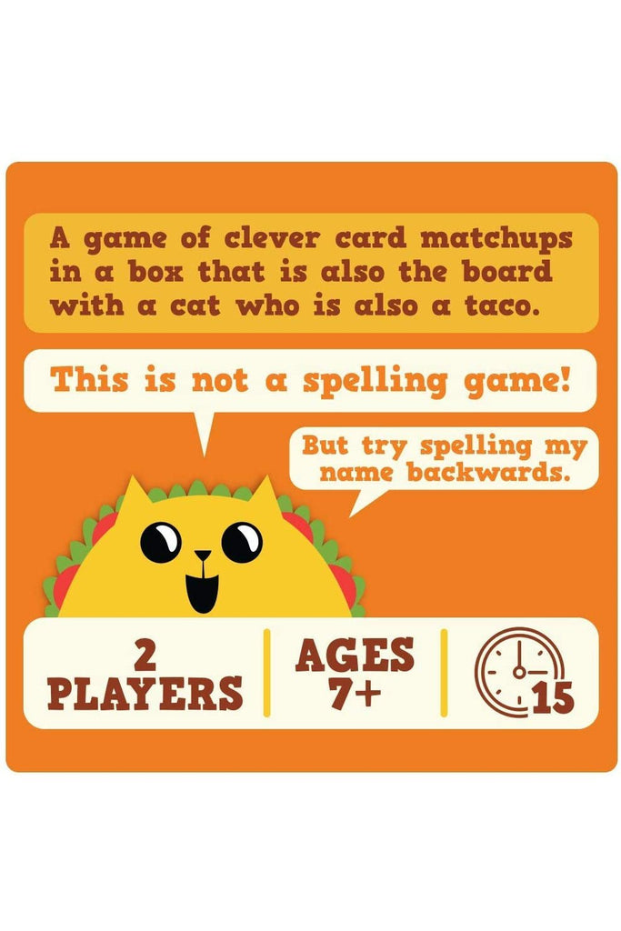 Tacocat Spelled Backwards - Blickenstaffs Toy Store