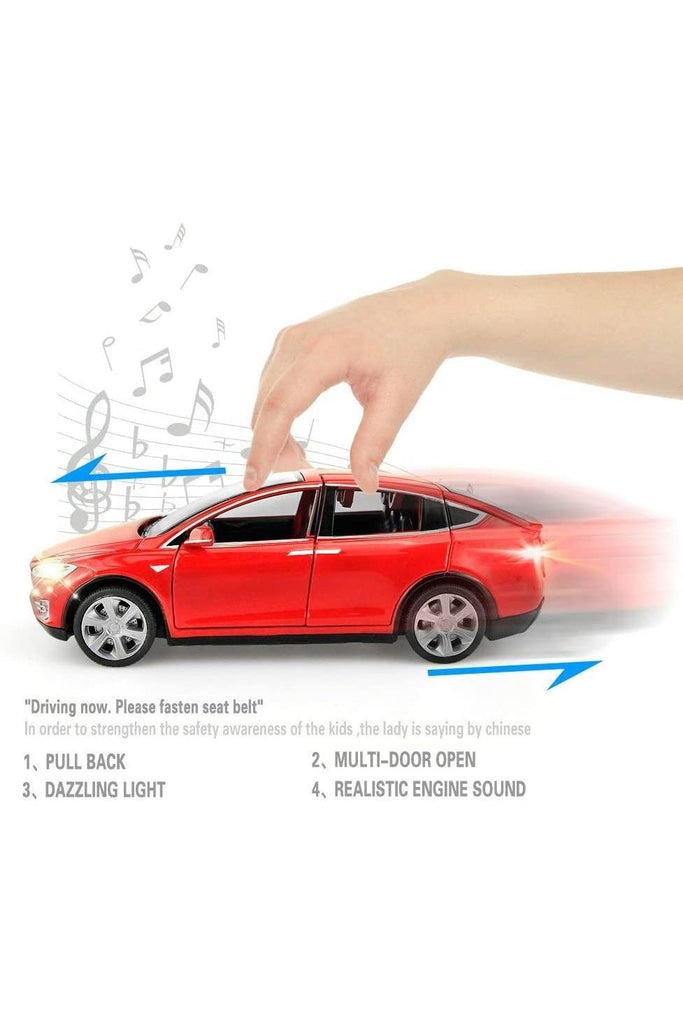 Tesla Model X Diecast Car Scale 1:32 - Blickenstaffs Toy Store