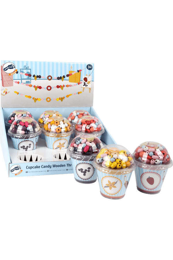 Threading Beads Candy Cupcakes - Blickenstaffs Toy Store
