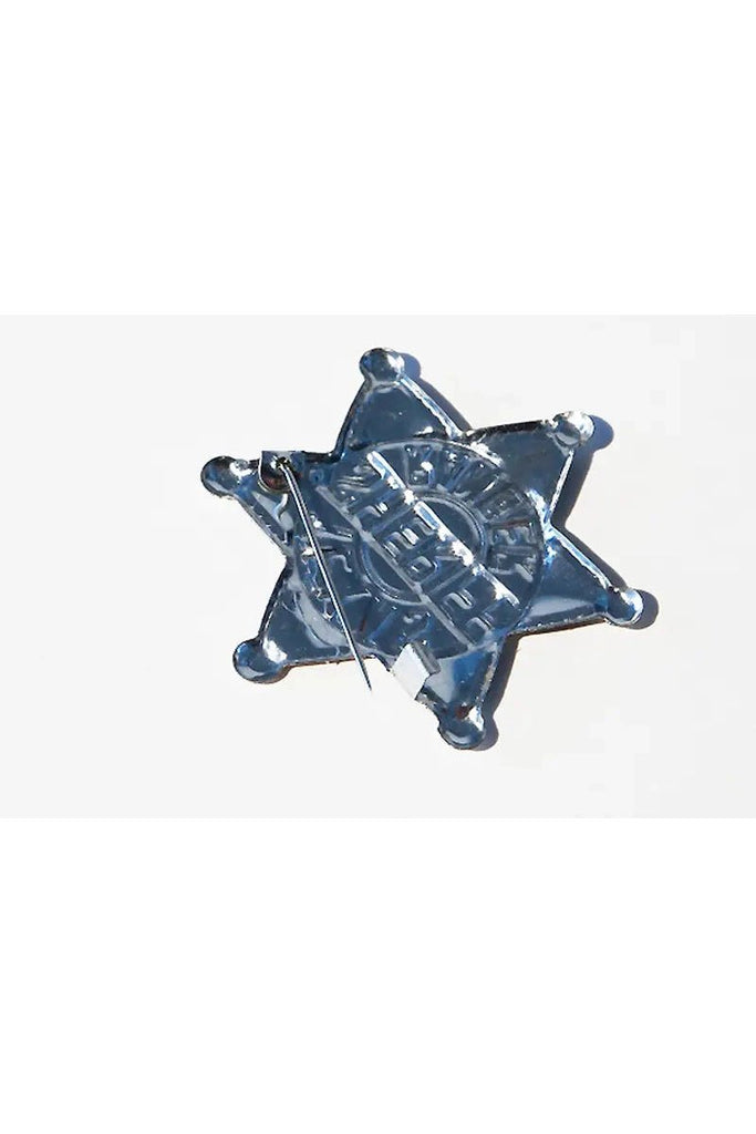 Tin Sheriff Badge - Blickenstaffs Toy Store