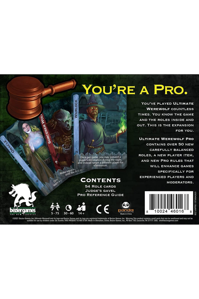 Ultimate Werewolf: Pro - Blickenstaffs Toy Store