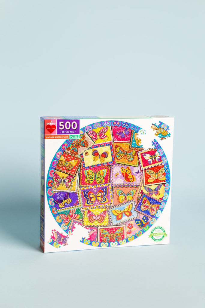 Vintage Butterflies: 500 pc - Blickenstaffs Toy Store
