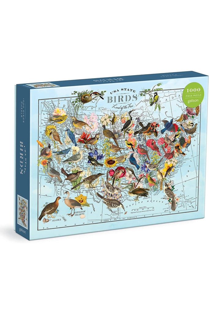Wendy Gold State Birds 1000 Piece Puzzle - Blickenstaffs Toy Store