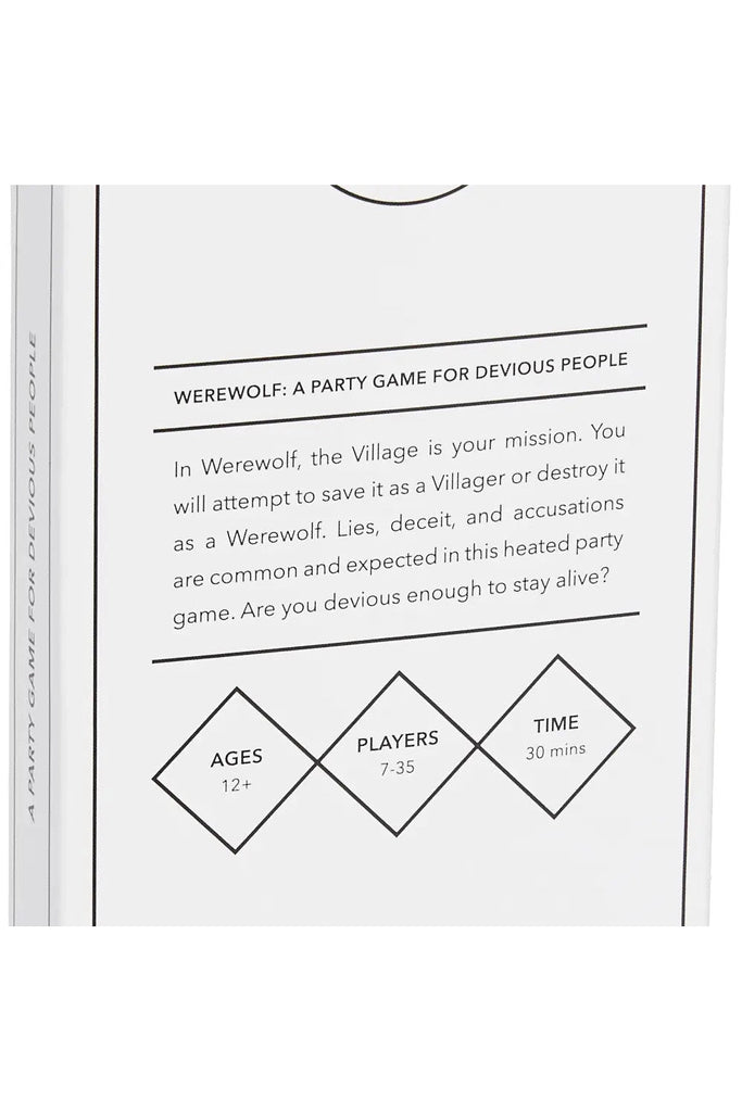 Werewolf: A Party Game for Devious People - Blickenstaffs Toy Store