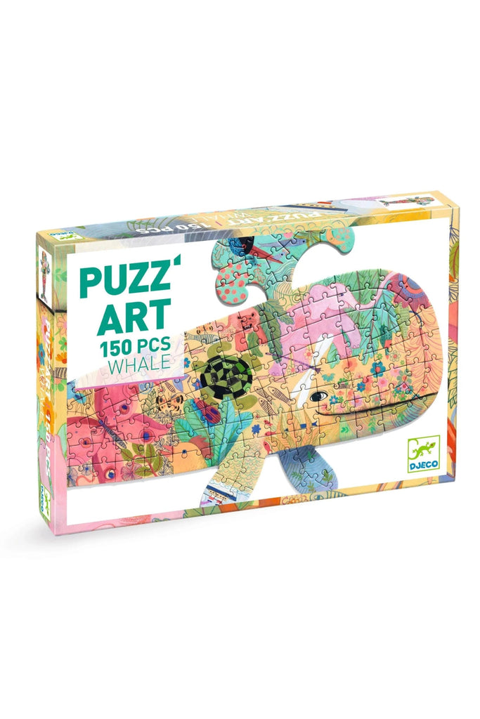 Whale 150pc Puzz'Art Shaped Jigsaw Puzzle + Poster - Blickenstaffs Toy Store
