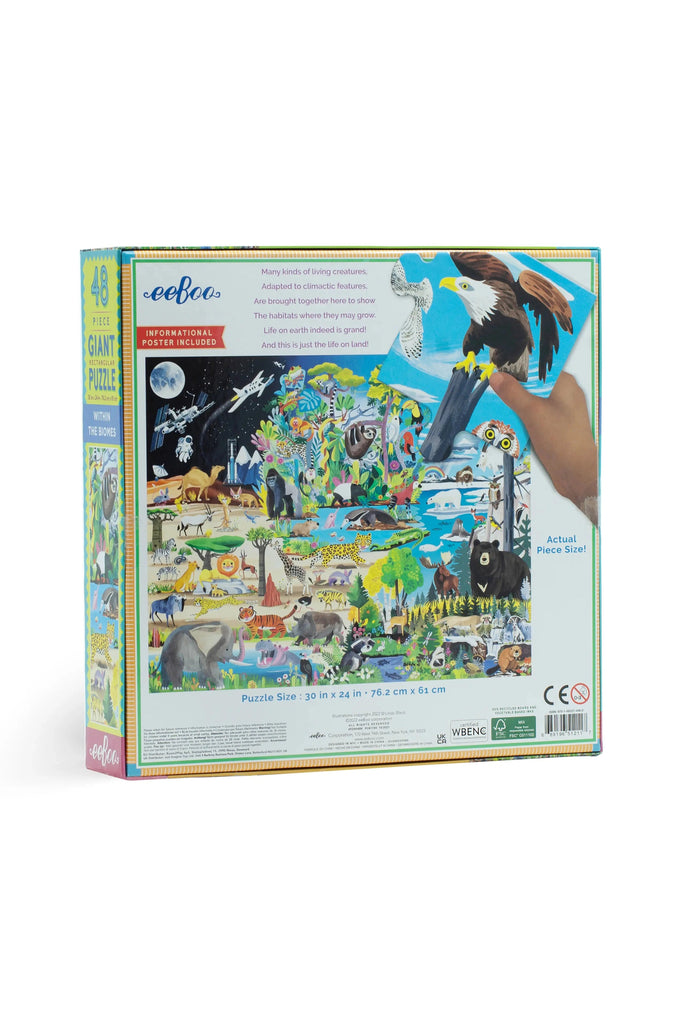 Within the Biome 48 Piece Giant Puzzle - Blickenstaffs Toy Store