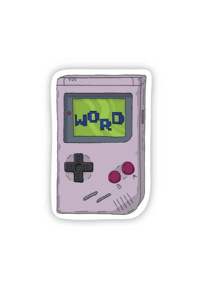 Word 90s Sticker - Blickenstaffs Toy Store