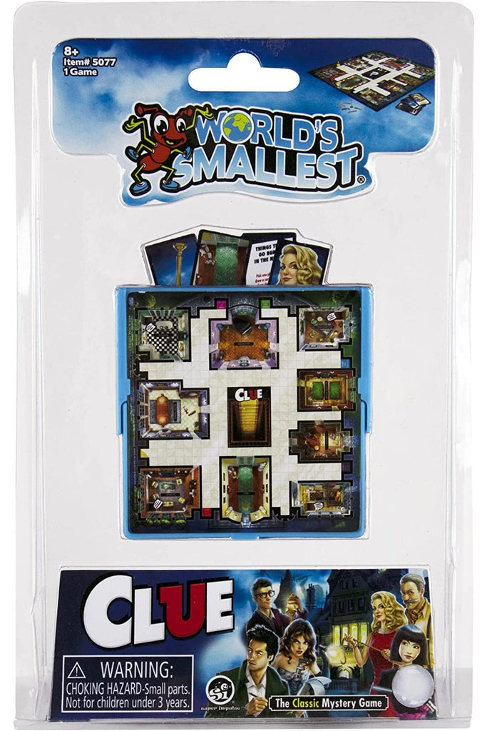 World's Smallest: Clue Board Game - Blickenstaffs Toy Store