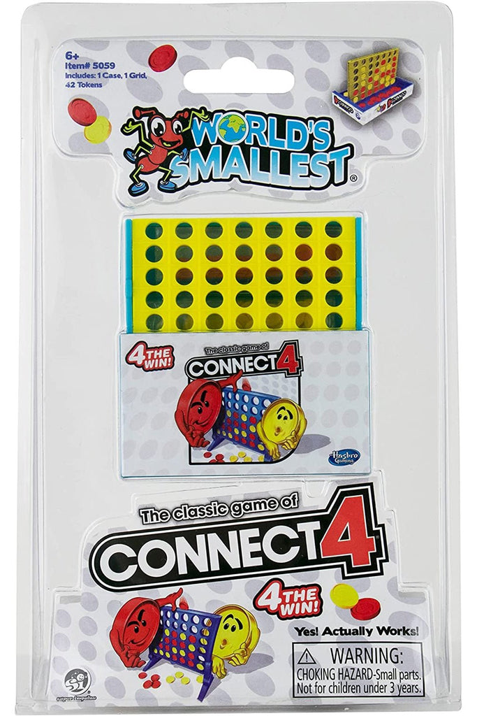Worlds Smallest: Connect 4 - Blickenstaffs Toy Store