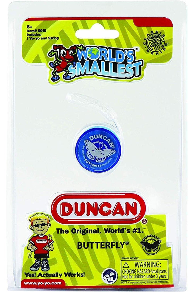 World's Smallest: Duncan Butterfly Yo - yo - Blickenstaffs Toy Store