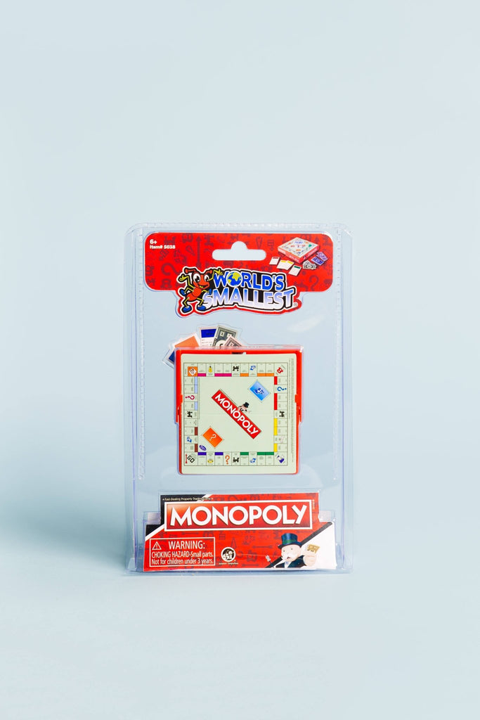 World's Smallest: Monopoly - Blickenstaffs Toy Store