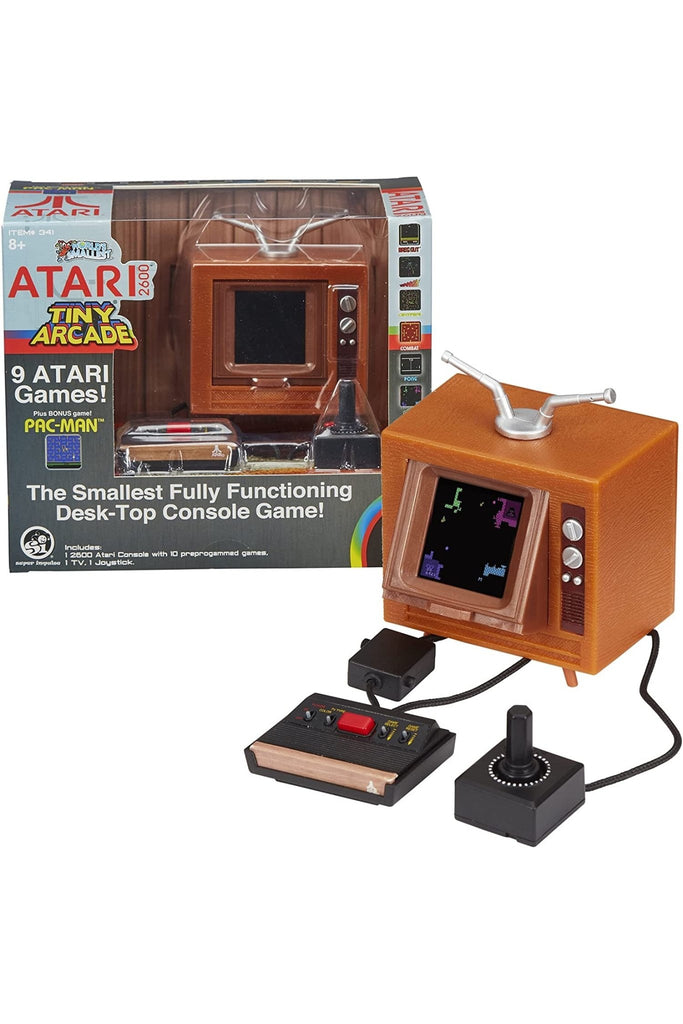 World's Smallest: Tiny Arcade Atari 2600 - Blickenstaffs Toy Store