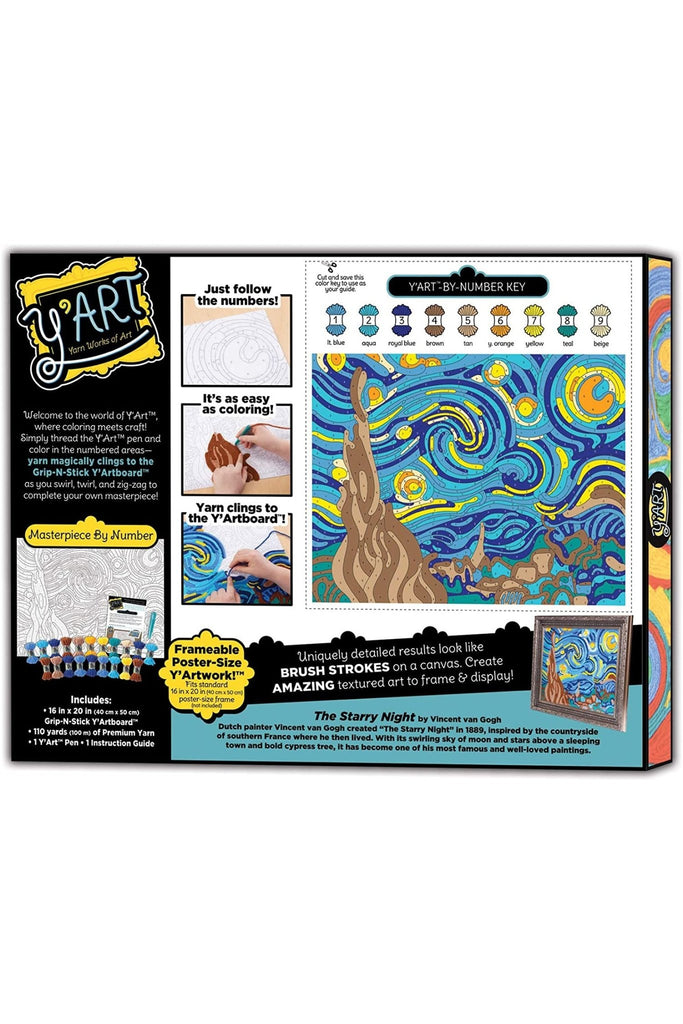 Y'Art Masterpiece - The Starry Night - Blickenstaffs Toy Store