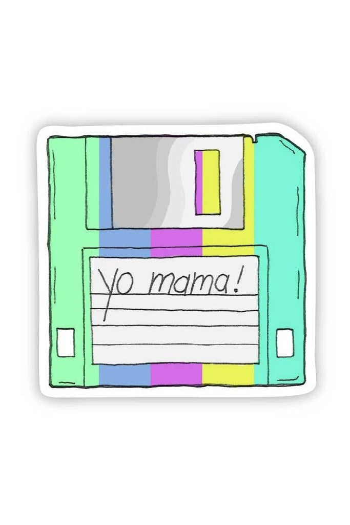 Yo Mama 90s Sticker - Blickenstaffs Toy Store